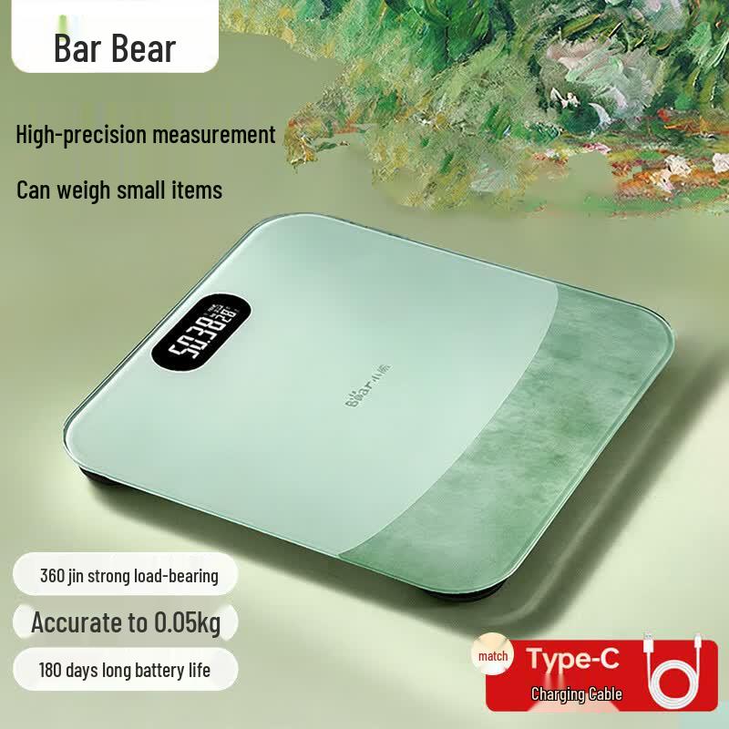 Умные цифровые весы с USB-зарядкой в виде медведя (Китайская версия)
