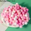 1 pakke julefarger pompom pelsballer makronfarger DIY plysjball DIY pom pom ball bryllup