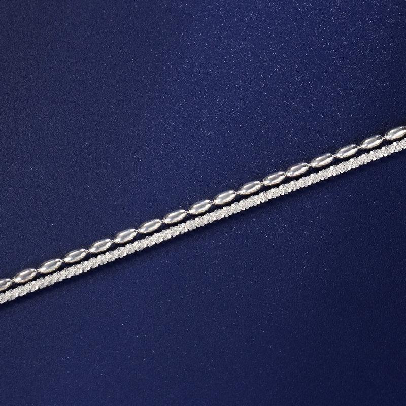 Gypsy Double-layer Bracelet Women's Simple and Versatile Sparkling Doudou Jewelry Bracelet Girls Gift