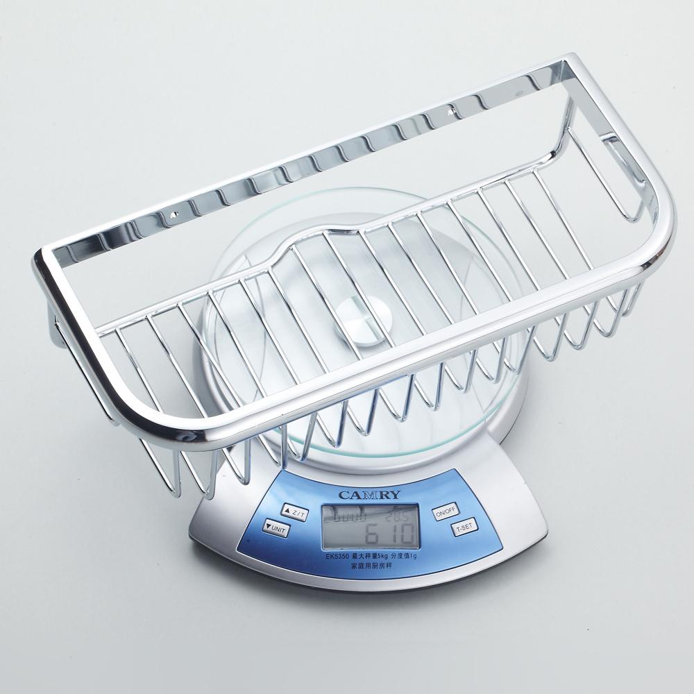 BAKALA Brass Bathroom Accessories Corner Shelf  Finished Wall Mounted Bath Shower Caddy Storage Holder BR-6716