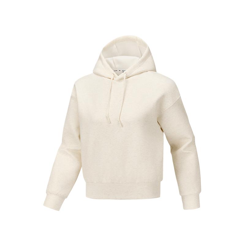 Skechers Comfort Sports Series Hooded Long Sleeve Sweatshirt Women tops P425W037-0601 S