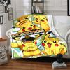 1pc , Pokémon Blanket Lightweight Flannel Blanket Throw Blanket For Sofa, Bed, Travel, Camping, Livingroom, Office, Couch