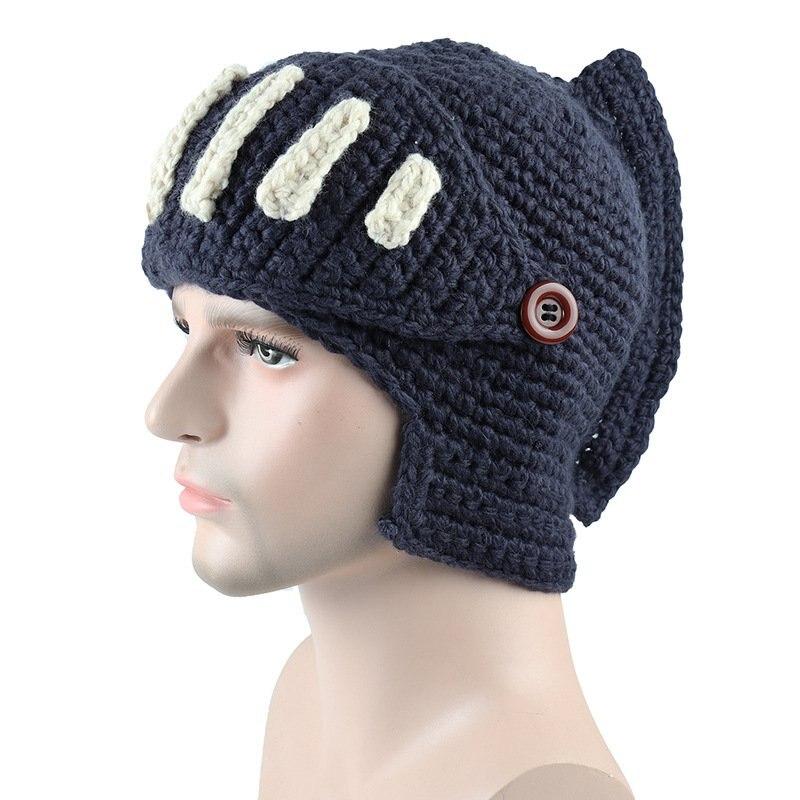 Winter Roman Hat Men Beanie Hat Warm 