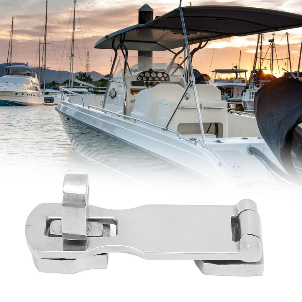 Stainless Steel Boat Latch Corrosion Resistant Easy Installation Sturdy Marine Latch Marine Hardware Accessories