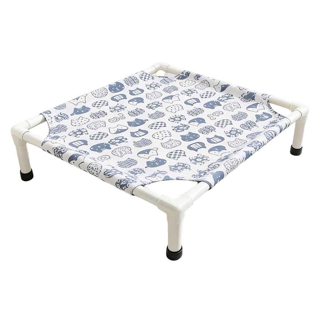 Comfortable Pet Camping Bed Detachable Pet Cool Nest Cat Lounger Cat Elevated Bed  Travel Portable