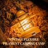 LED USB Desk Lamp Outdoor Emergency Flashlight Rechargeable Metal Vintage Hanging Camping Lamp Hanging Tent Lamp horse lantern