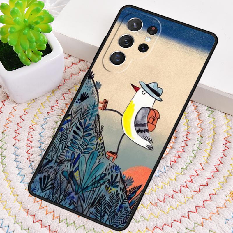 Ukiyo-e Japanese style Art TPU Phone Case For Samsung Galaxy note 10 pro S26 S25 S24 S23 S22 Ultra Plus S21 FE S20 Cover