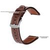 Samsung and Huawei GT3/4/5 Genuine Leather Watch Strap with Pin Buckle, New Universal Smartwatch Strap 18-22mm.