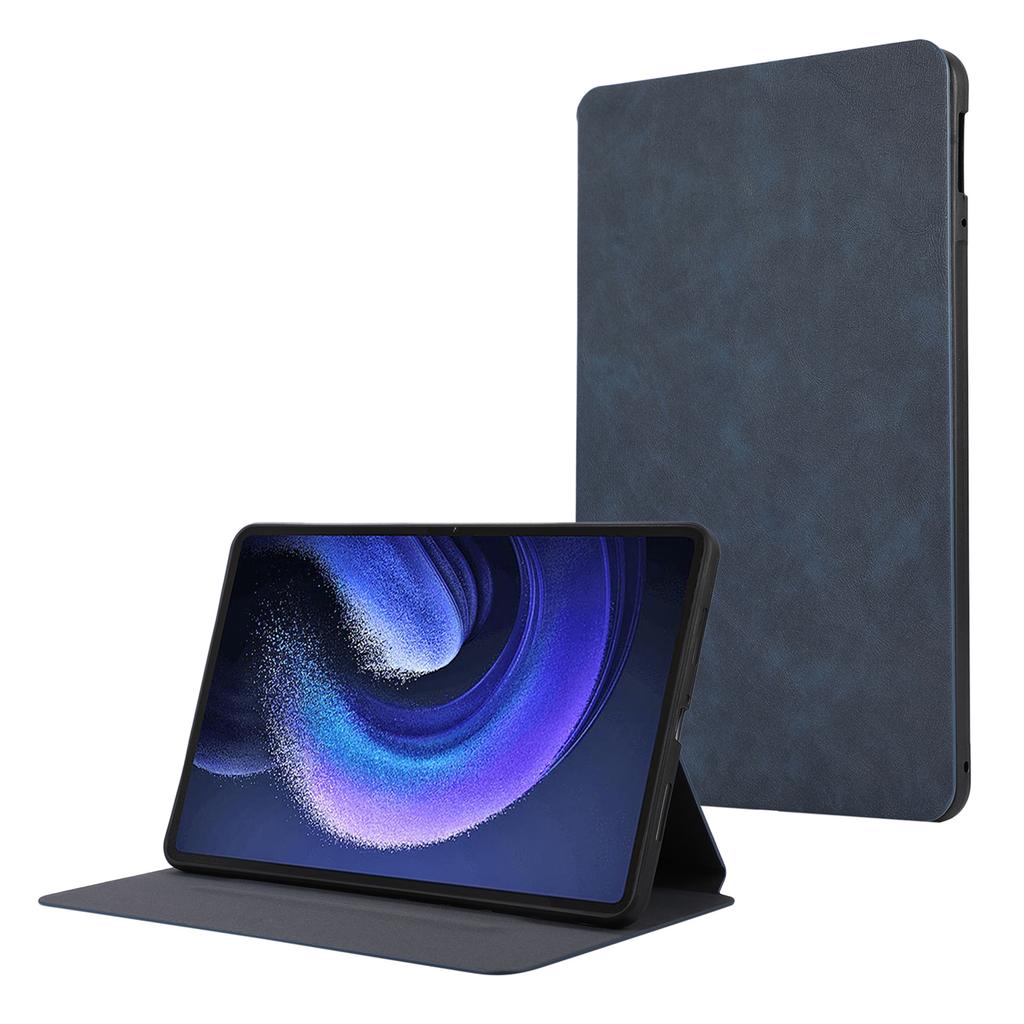 For Xiaomi Pad 6 Leather Case Foldable Stand Inner Soft TPU Tablet Cover