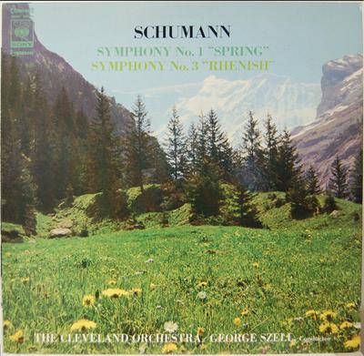 LP Record GEORGE SZELL CLEVELAND ORCHESTRA  Robert Schumann Symphony No.1 Spr SONC10164 CBSSONY  Japan Classical Used