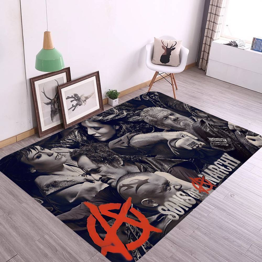 Crime Sons Of Anarchy TV Entrance Door Mat Nordic Style Home Doormat Bathroom-Toilet Mats Bedroom Hotel Decor Mat