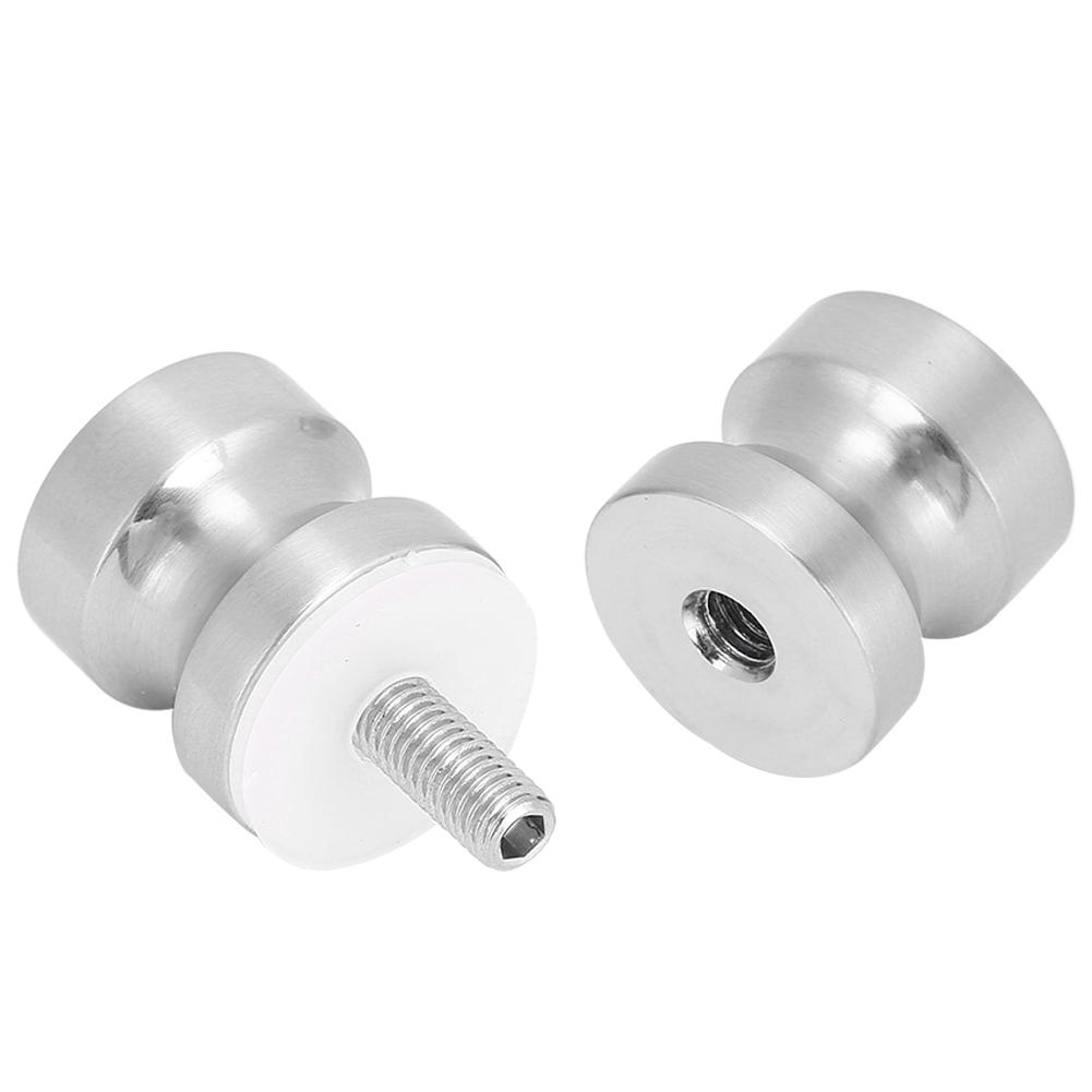 Glass Door Handles Aluminium Alloy Pull Knobs Replacement for Showcase Shower Room Bathroom