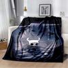 Spill Hollow Knight 3D-trykket Kunst Fleecepledd for Senger Fottur Piknik Tykk Dyne Sengeteppe Fleece Kastepledd