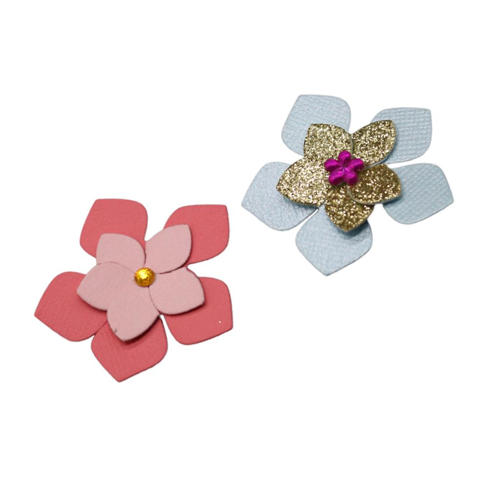 Blütenblattrahmen Metall Silberfarben Schablone Prägen Stanzformen Für DIY Scrapbooking Papier Album Kartenherstellung