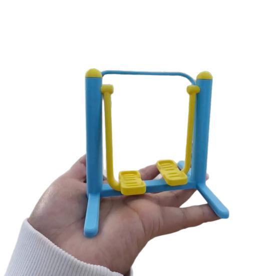 Mobile Phone Holder Multi-Angle Adjustable Stand for Phones 3D Printed Exercise Equipment Shape Creative Desktop Holder Fun Gift