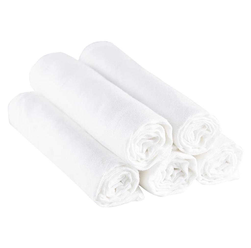 Gauze Baby Gauze Bath Soft Double Pack of 5 [MOMSMENU] Towels, Towels, 100% Cotton, Gauze, 35x75cm,