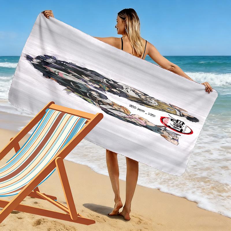 Dynamic Water Spirit beach towel soft Beach towel for vacation photos Outdoor pool towel quickdrying swim towel Absorbent bath towel