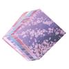 SEWACC Large Origami Paper Set with Cherry Blossom Colorful and Cute Origami Paper with Thousand Craft Colored DIY Paper 120 Sheets Double-Sided