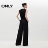 ONLY Women's Wrap V-Neck Wide-Leg Jumpsuit