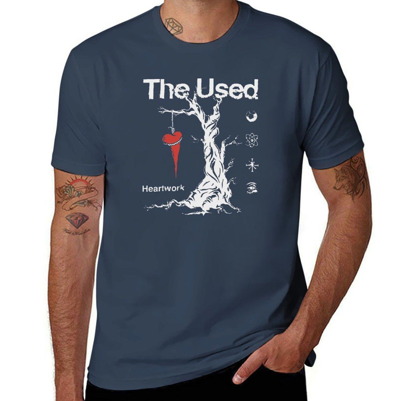 The Used Band TShirt Work Wear Short Sleeve TShirt S