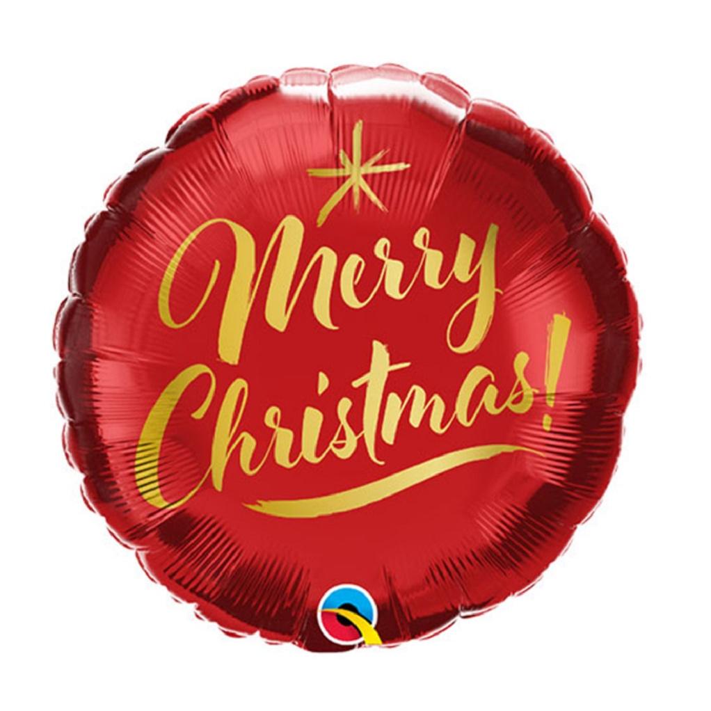 Qualatex Globo de aluminio navideño