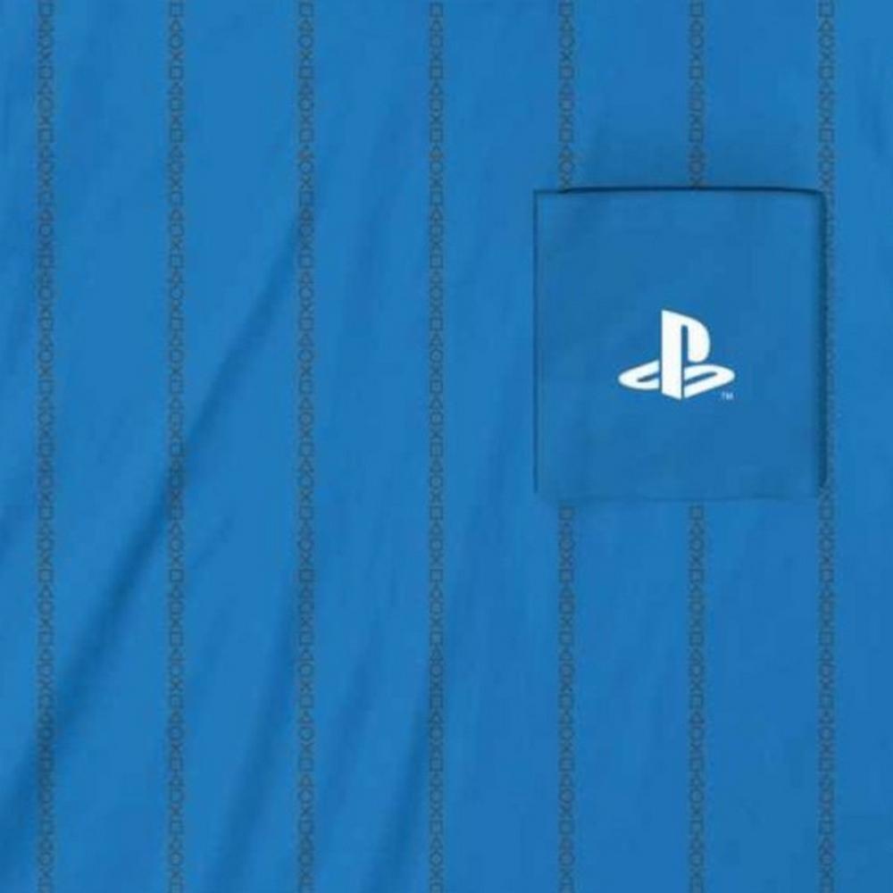 Playstation Unisex Adult Pocket T-Shirt