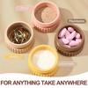 1pc Silicone Travel Containers Anti-Spill, Reusable, Perfect for Body Lotion, Hand Cream, Jewelry Storage Pill Organizer