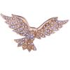 Eagle Rhinestone Alloy Brooch - Trendy Unisex Fashion Pin & Clothing Accessory