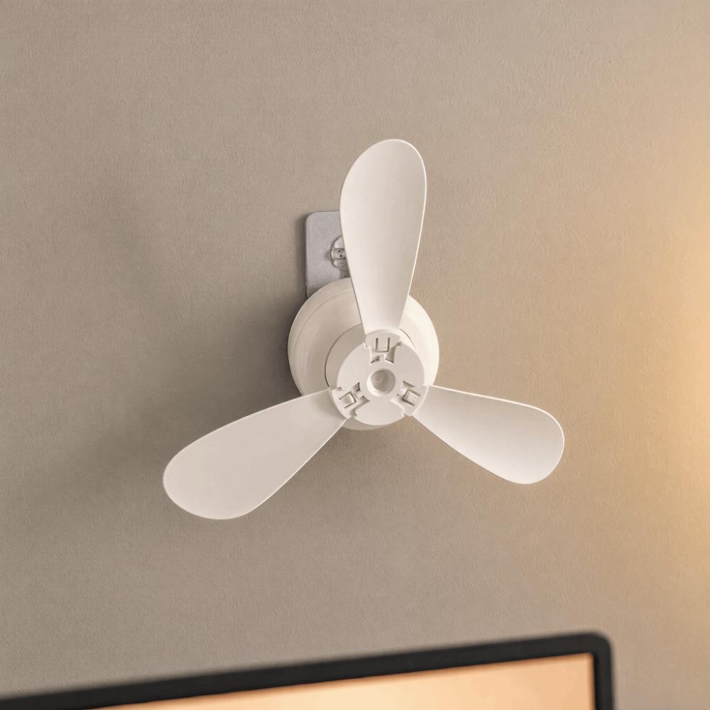 No Punching Small Fan Small Toilet Cooling Fan Artifact Toilet Small Fan Squatting Pit