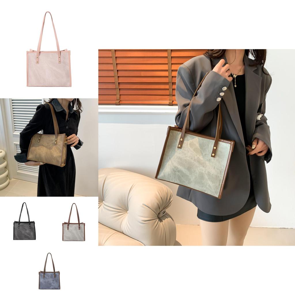 Large Capacity Tote Bags 2024 Street Fashion Shoulder Bag For Women