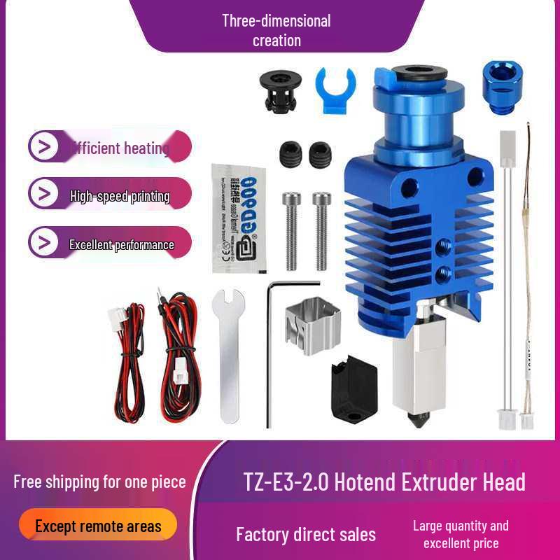 High-Speed 3D Printer Extruder Nozzle Kit for Ender VORON