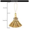 2PCS Ethnic Type Curtain Hangings Pendants Handmade Curtain Tiebacks Decoration for Living Space