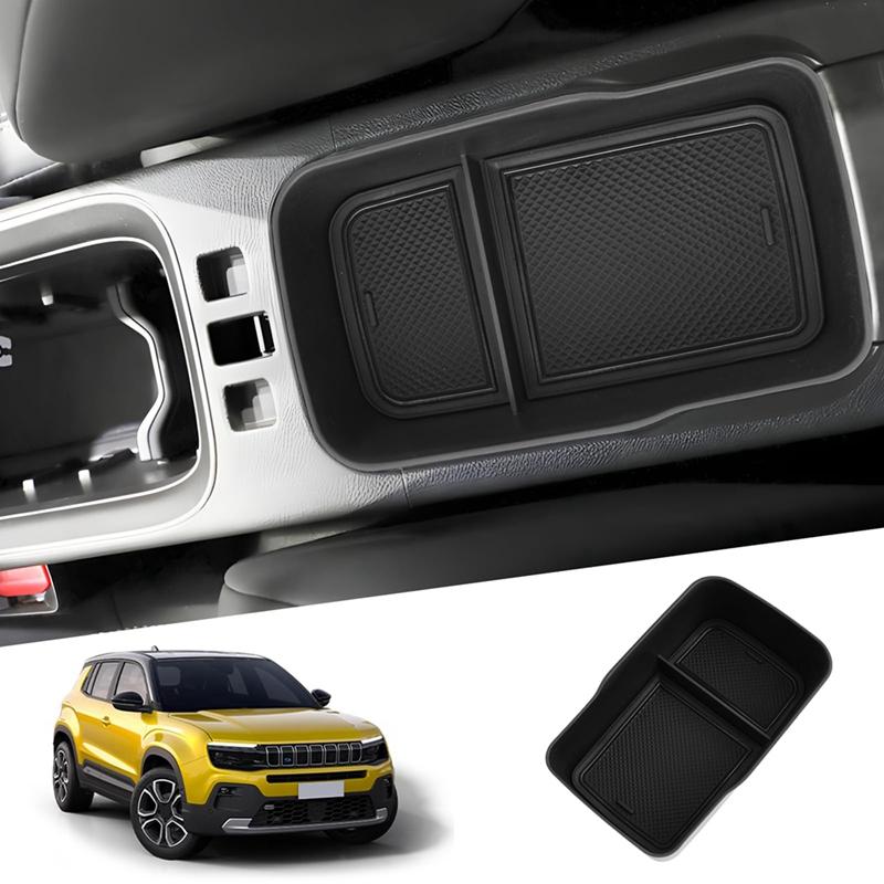 Centre Console Organiser Armrest Storage Box Tray For Jeep Avenger EV 2023 2024 Glove Box Interior Accessories