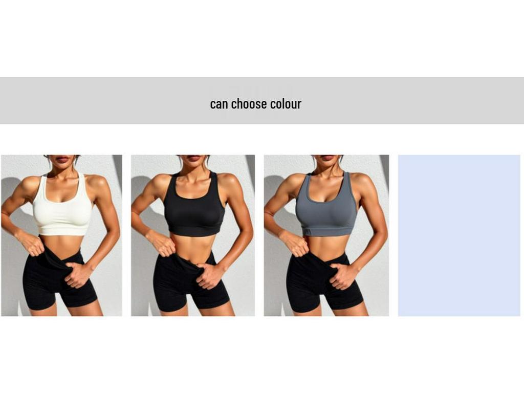 Women's Shockproof High-Intensity Sports Bra for Yoga & Running