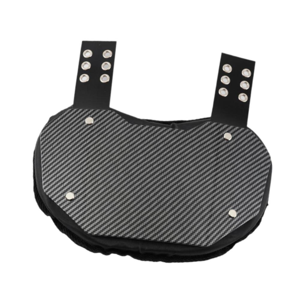 Football Backplate Universal Fit Foam Padding Abrasion Resistant Breathable Football Gear for Training Football Game Kids Adults