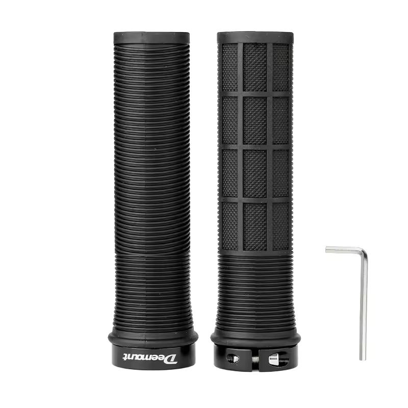 Custom Logo Bicycle Handlebar Grips with Anti-Skid Shock-Absorbing Design for Road Bicycles MTB Cycling Comfort Bar Ends Support