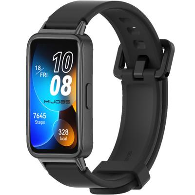 Silicone Strap for Huawei Band 8 / Huawei Band 9 / Huawei Band 10, Black