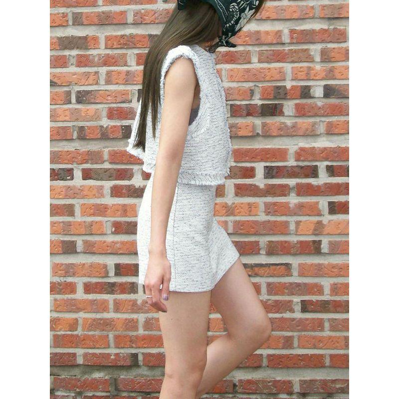 Za2024 Autumn New Women's Clothing Vest Vest 8136588 066 Texture Culottes 8131588 066