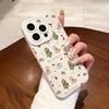 New Year Christmas Tree Bow Teddy Bear Phone Case For iPhone 17 16 15 Plus Pro Max 17Air 14 13 12 11 Silicone Soft Phones Cover_