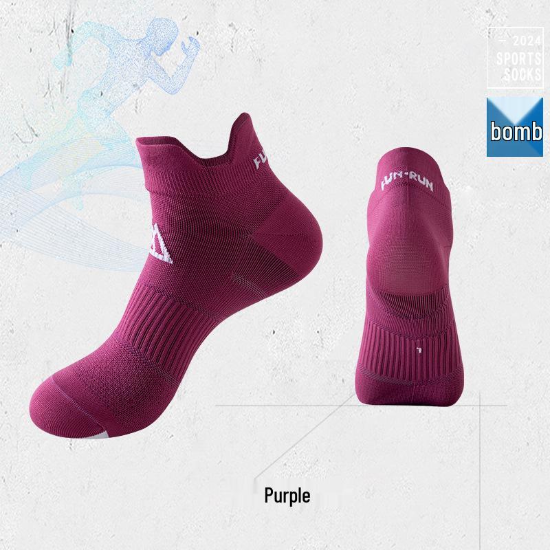 

Унисекс летние носки для бега: Повседневная спортивная одежда для улицы, быстросохнущая, с низким вырезом, модная и дышащая. One Size