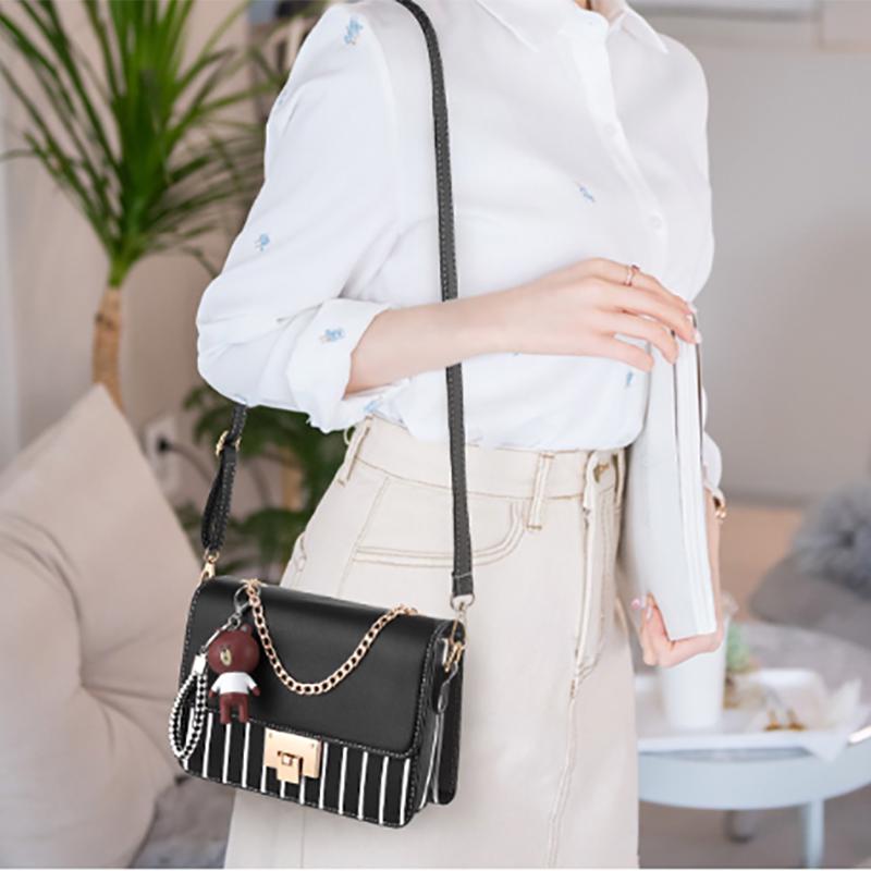 SCIONE Chain Small Bag Female Bag Student Shoulder Messenger Bag Fashion