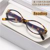 Retro Diamantbesetzte Lesebrille Katzenauge Mode Anti-Blaulicht Rahmen Lesebrille Für Ältere 9691