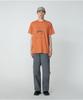 Snow Peak Lantern Eye T-Shirt, Size Small, Orange, TS-25SU103, Perfect for Festivals, Camping, and Outdoor Activities