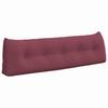 Back Cushion Burgundy 160 X 24 X 50 Cm Fabric