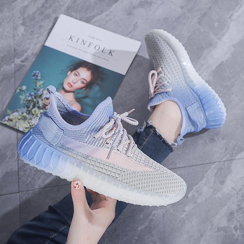 Coconut Autumn Sports Lightweight Gym ******** Rope Student Shock Absorption Running Shoes Soft-soled Running Shoes