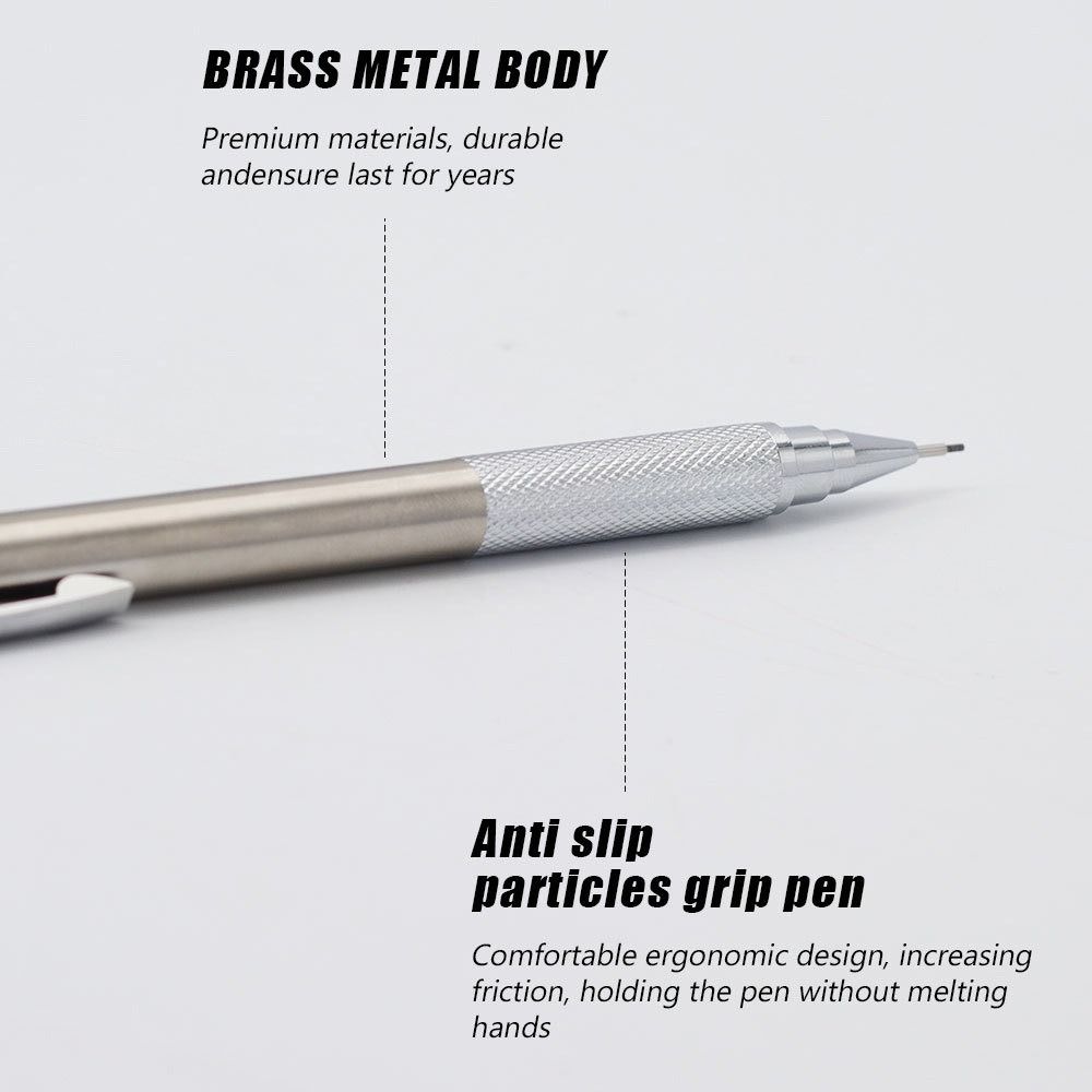 2.0mm Carpentry Pencil Metal Wood Marking Pencil Simple Carpenter Pencil Carpentry Tools