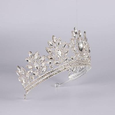 Crown Rhinestone Headgear Children'S Princess Bar Mitzvah Performance High-End Crystal Wedding Crown Headband