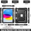 iPad 10th/11th Gen Pro 11 Invisible Folding Stand Anti-drop Protective Strap Case