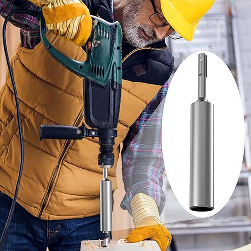 Sds Plus Ground Rod Driver Durable 17Mm Earth Stake Grounding Rod Hardened Steel For Sds Plus Rotary Hammer Drill Power Tool