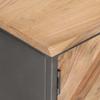 TV Stand 120 X 30 X 40 Cm Solid Acacia Wood